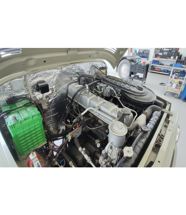 Heat Shieldings 7 mm | 100 x 50 cm | THERMO BLOCK  self-adhesive  heat-resistant fiberglass insulation mat