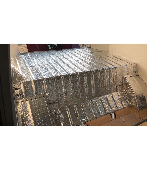1.87  m²   | 2 mm black | Silent Coat Volume pack | Sound deadening- 20 sheets