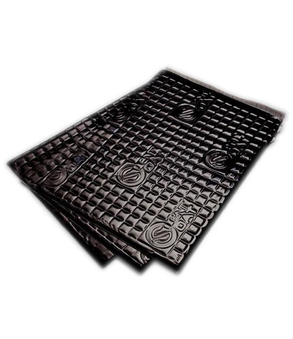 1.87 m²   | 2 mm schwarz | Silent Coat Volume pack | Hochwertige, mehrlagige Dämmung - 20 Blatt