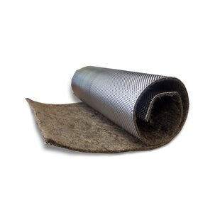 122 x 106 cm | 4 mm | Form-A-Shield™ | Heat resistant  mat  basalt fiber with a strong aluminum layer