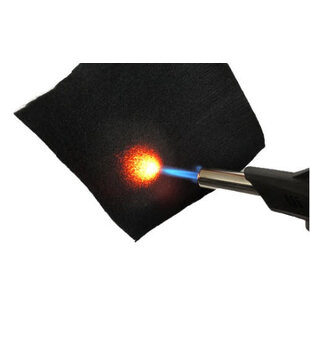 100 x 100 cm | 5 mm | CARBOMAT - Heat-resistant carbon fiber felt