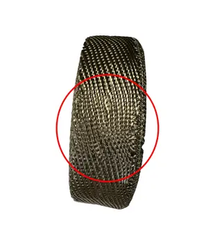 Second chance product | Tweede kans | 800 °C | Titanium 50 x 1.5mm x 15m Exhaust