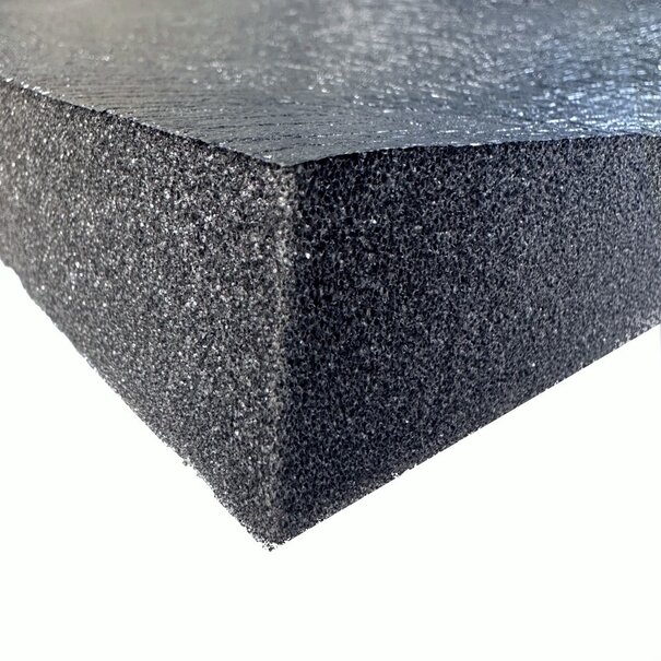 Heat Shieldings 60x100 cm | 30 mm | Zelfklevend isolatieschuim - Hitte en oliebestendig  | FMVSS302 Brandclassificering