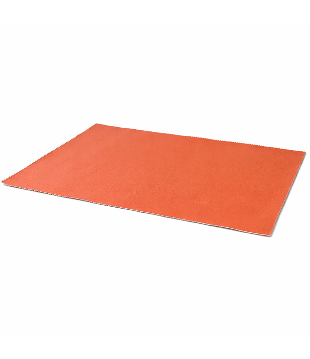 Heat Shieldings Fiberglass Fabric Double-Sided Silicone Coating -Red - Heat Resistant & Flame Retardant - 69 x 56 cm | 1.3 mm | 1850 g/m²