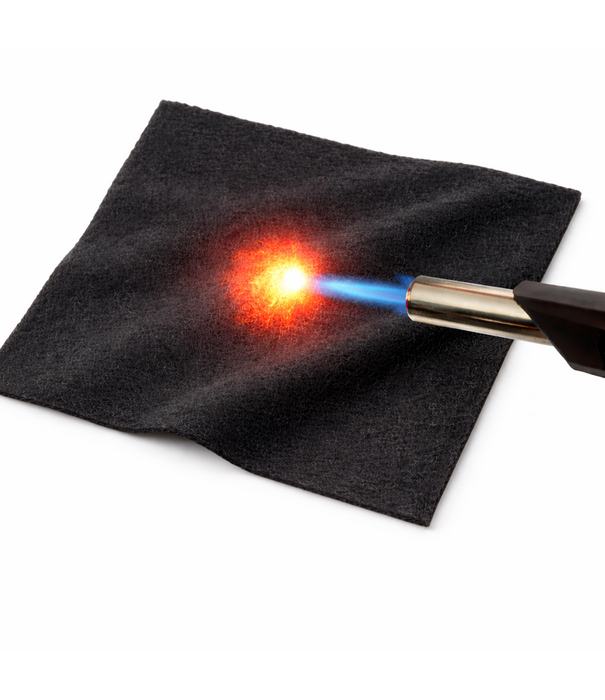 Heat Shieldings 100 x 100 cm | 5 mm | CARBOMAT - Heat-resistant carbon fiber felt