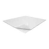 1 x 1m | 5 mm | 1000 °C | Voll genähte  Silikat-Isolierdecke mit Selbstkleber-Schicht
