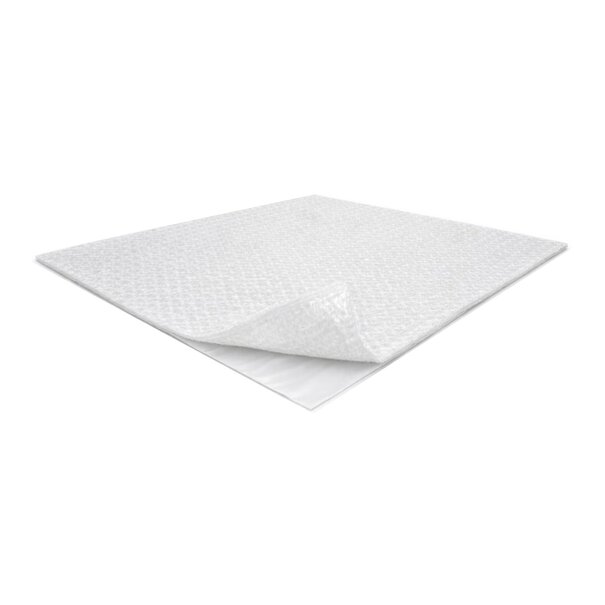 Heat Shieldings 1 x 1m | 5 mm | 1000 °C | Voll genähte  Silikat-Isolierdecke mit Selbstkleber-Schicht