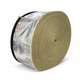 Heat Reflective Kevlar Insulation sleeve up to 600 °C  60 mm - Velcro closure - roll 50m