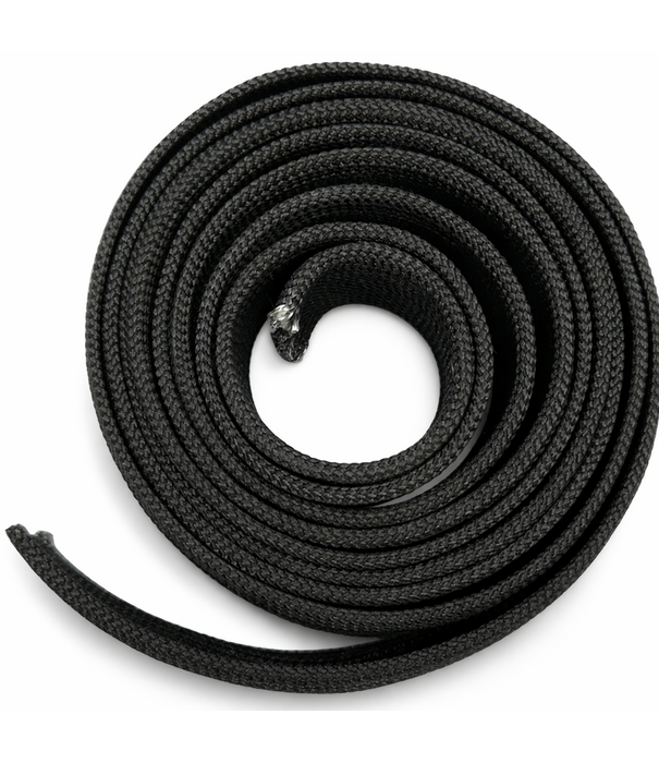 Heat Shieldings Premium Hitzebeständige Flechtschlauch Schwarz bis 550 °C - 20 mm x 2.5m