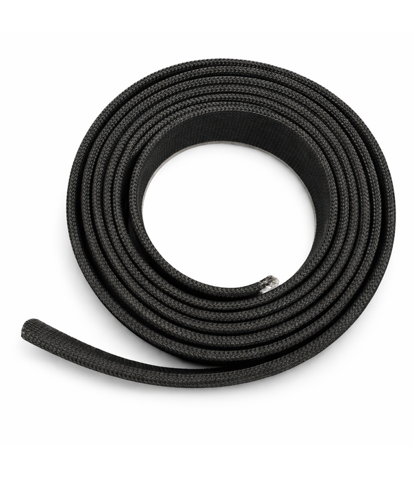 Heat Shieldings Premium Hitzebeständige Flechtschlauch Schwarz bis 550 °C - 30  mm x 2.5m