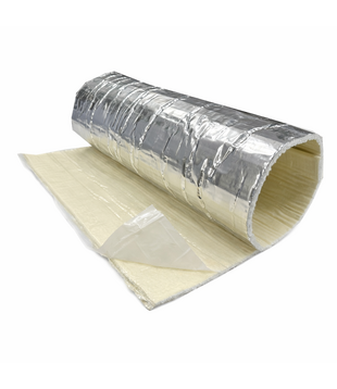 7 mm | 100 x 50 cm | THERMO BLOCK zelfklevend  hittewerende glasvezel isolatiemat