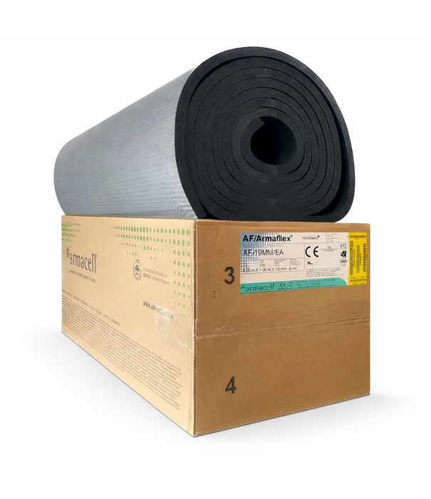 Armaflex 10 mm | 10 m² | Armaflex mat AF - self-adhesive + Microban® antimicrobiële en brandwerende bescherming