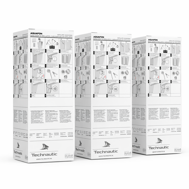 Heat Shieldings 1.2 m²  | Aquafon 5GF | 27 mm | Flexible Sound and Fire-Resistant Board - Set of 2 boards including mounting materials