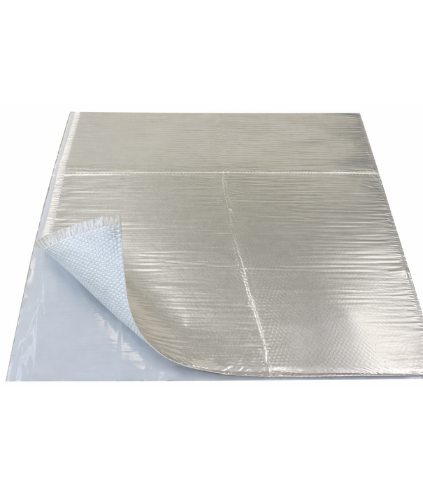 Heat Shieldings 100 x 50 cm | 0.8 mm |  Premium V2 Selbstklebender Hitzeschutz Fiberglas