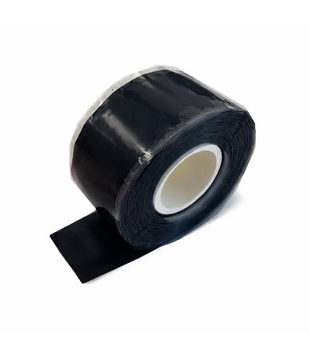 Siliconen tape zwart – 25 mm x 3,6 m