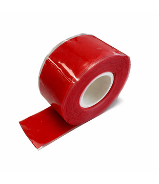 Siliconen tape rood – 25 mm x 3,6 m
