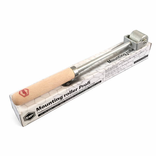 STP STP Professionelle Montagerolle aus Metall mit langem Griff - geeignet für Antidröhnplatten