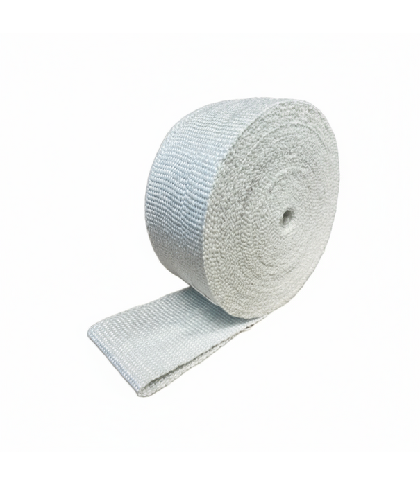 Heat Shieldings 550 °C | Auspuff Hitzeschutzband Keramik - Glasfaserverstärkt - 150 x 2mm x 50m