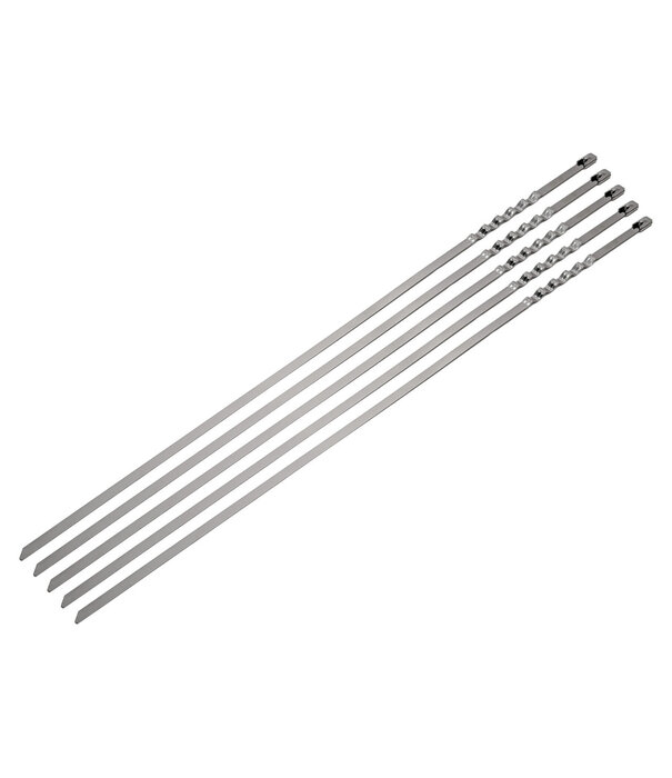 Heat Shieldings 5x Lokjaw Edelstahl-Kabelbinder SS316 - 380 mm