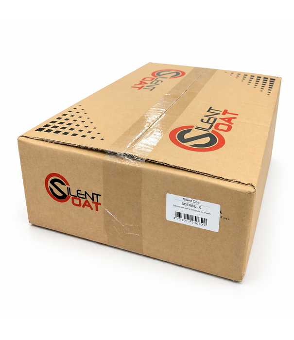 2,25 m²   | 4 mm | Extra Silent Coat Bulk pack | Hochwertige, mehrlagige Dämmung - 24 Blatt