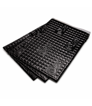 Anti dreunplaten 2 mm zwart  | 3.75 m² | Silent Coat Bulk pack