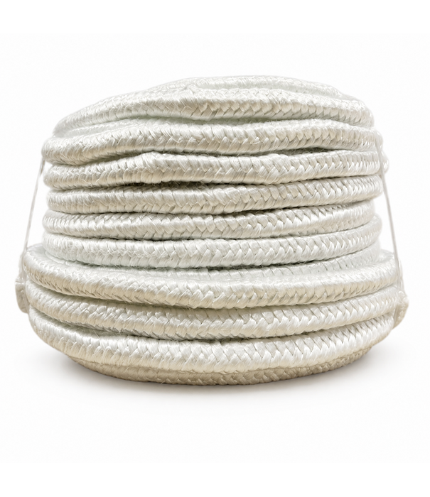 Heat Shieldings 550 °C | 12 mm x 25 m Heat resistant rope| Stove rope square
