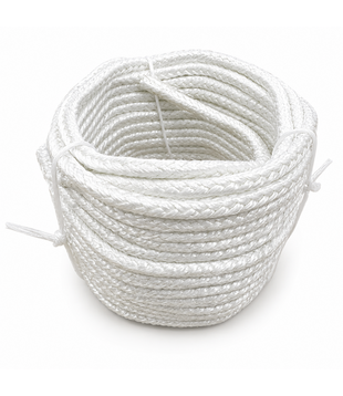 550 °C  | 8 mm x 15 m Heat resistant rope| Stove rope square