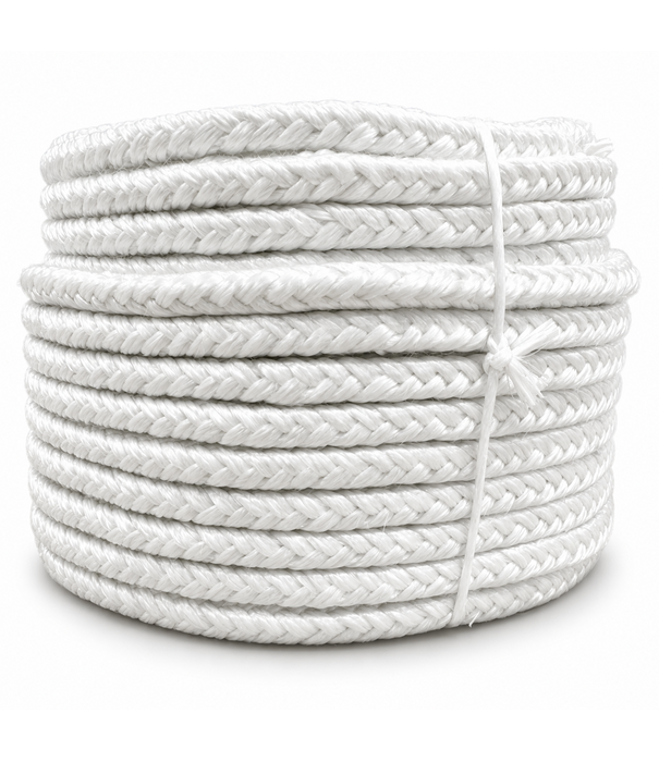 Heat Shieldings 550 °C  | 10 mm x 25 m Heat resistant rope | Stove rope square
