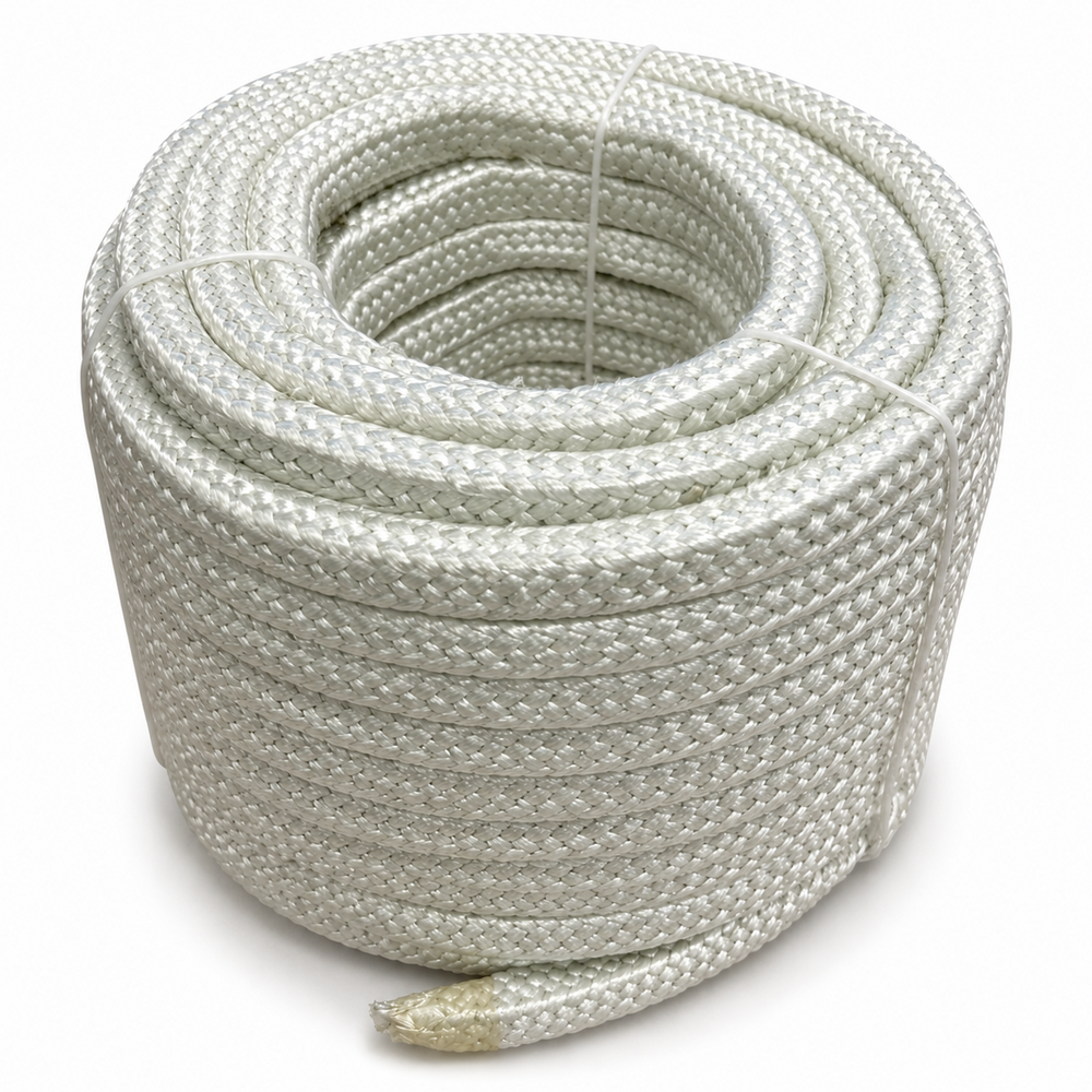 Heat resistant stove rope square 16 mm x 25 m - Heat Shieldings B.V.