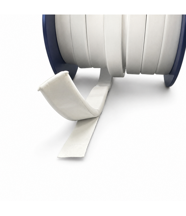 Heat Shieldings 260 °C  | 14 mm x  5 mm x 17 m | Uniflexon UFX:  ePTFE Dichtungsband mit Klebeschicht