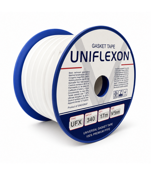 260 °C  | 10 mm x  3 mm x 10 m | Teflon / ePTFE Afdichtingstape rechthoekig- Zelfklevend