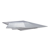 61 x 40 cm Pro Shield - Doppellagiges Aluminium hitzeschutzblech  in extra großem Relief gerollt