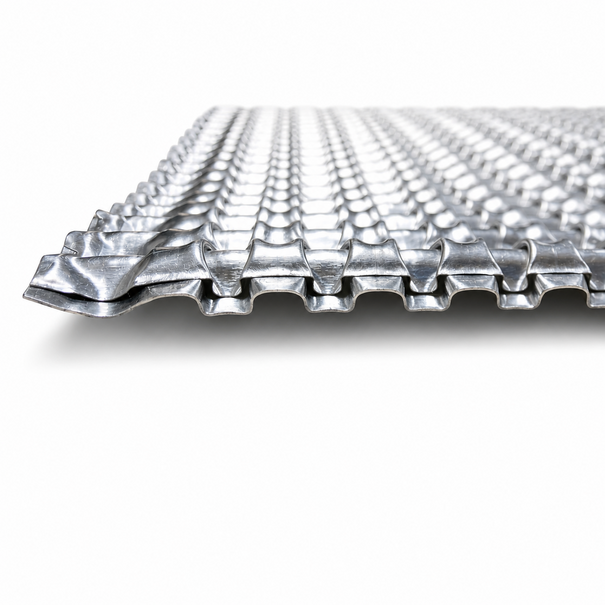 Heat Shieldings 61 x 40 cm Pro Shield - Doppellagiges Aluminium hitzeschutzblech  in extra großem Relief gerollt