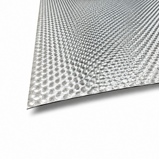 54 x 39 cm x 0.6 mm | EN 1050 Aluminium hitte-  en geluidwerend schild