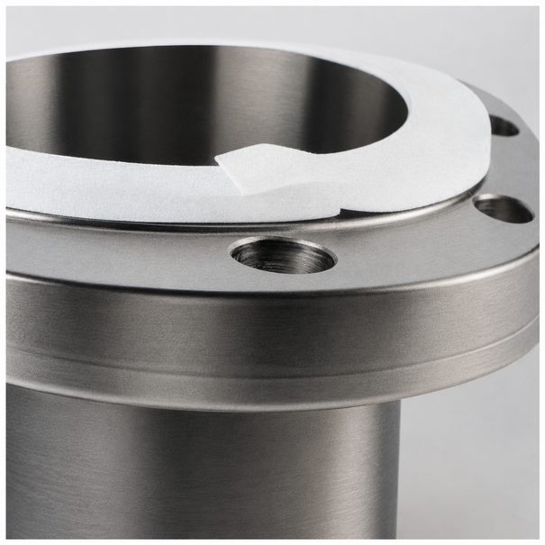Heat Shieldings 260 °C  | 20 mm x  5 mm x 12 m | Uniflexon UFX:  ePTFE Dichtungsband mit Klebeschicht