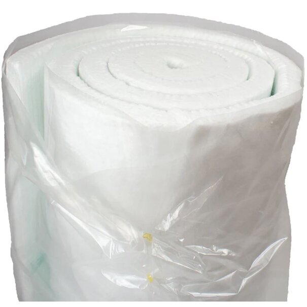 Heat Shieldings 13mm  Insulfrax LTX Isolatiedeken – hoogwaardig isolatiemateriaal voor extreme temperaturen - 610 x 14,640 mm