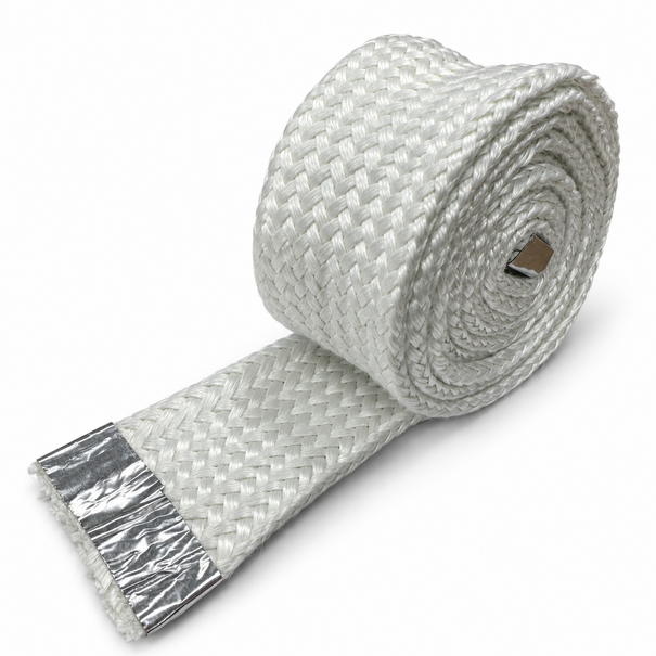Heat Shieldings 550 °C | 40 - 55 mm x 2m | Exhaust Insulation Sleeve - Stretchable