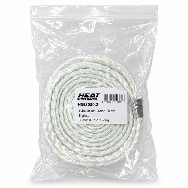 Heat Shieldings 550 °C | 30 - 45 mm x 2m | Uitlaat isolatiekous - Rekbaar