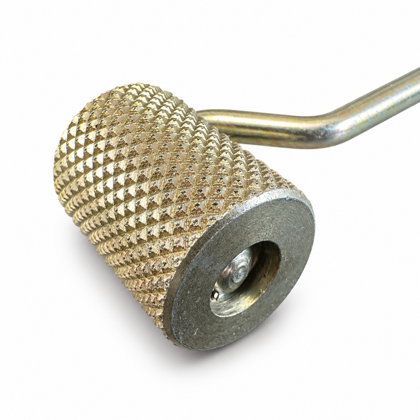 STP STP Professionele metalen montageroller met lange steel - geschikt voor ontdreuningsplaten