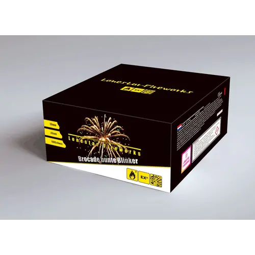 Lonestar Fireworks GmbH 100 Schuss Brokade bunte Blinker 