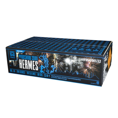 Argento Feuerwerk Pyroshow 2000 Hermes 