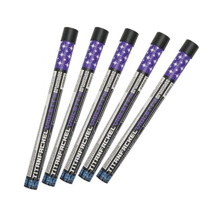 Argento Feuerwerk Titanfackel Violett