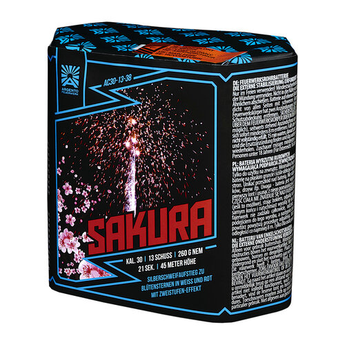 Argento Feuerwerk Sakura 