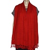 Shawl Red Natural Dyes