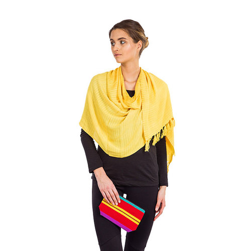 Shawl Yellow Shawl Yellow