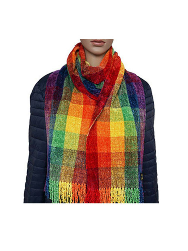 Rainbow scarf Clearance