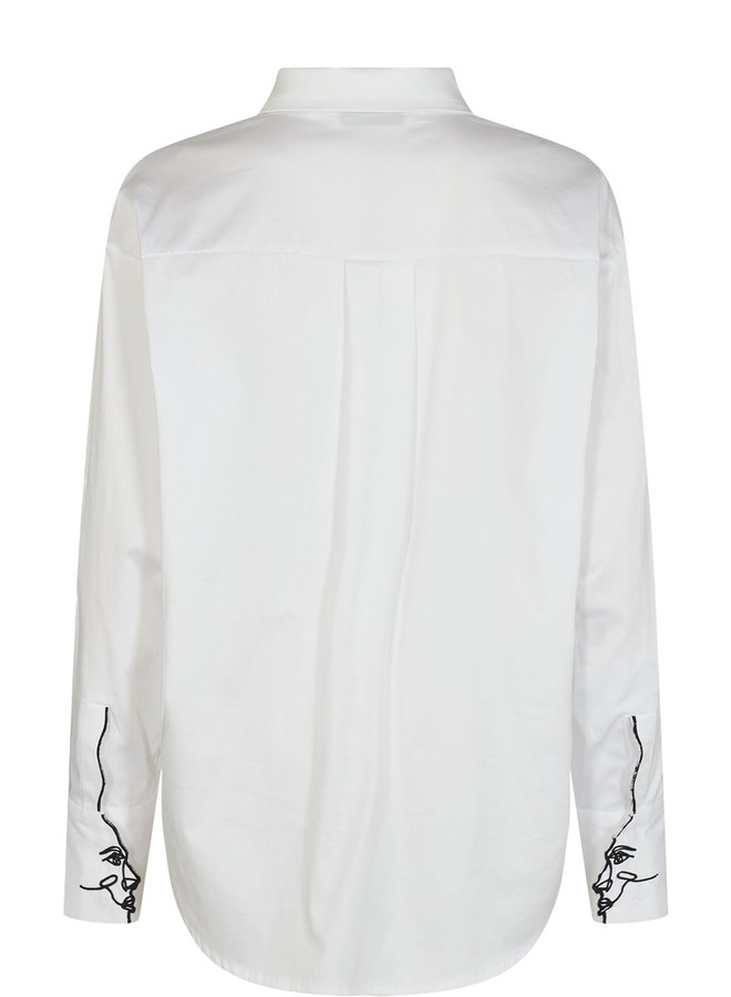 NÜMPH - Nubellis shirt bright white