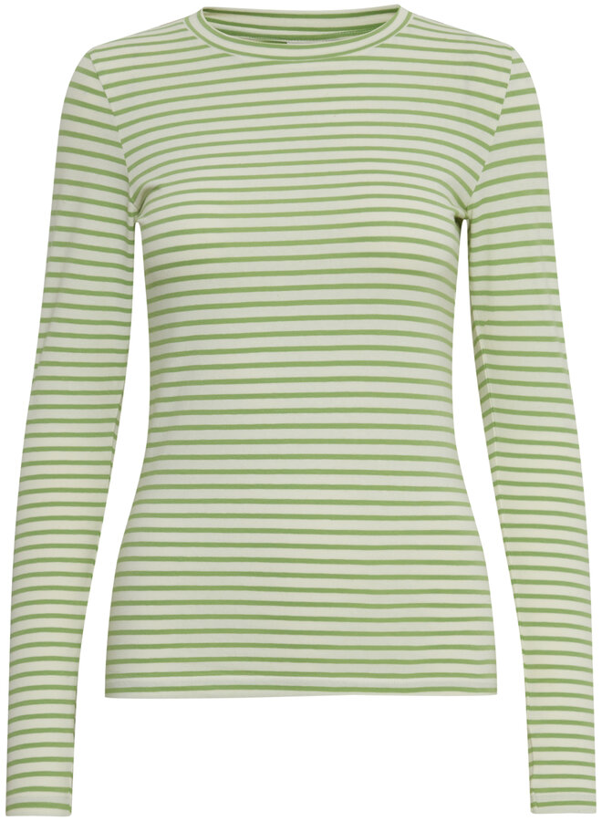 ICHI - Ihmira trui stripe green