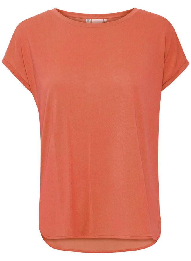 ICHI - Ihlike t-shirt hot coral