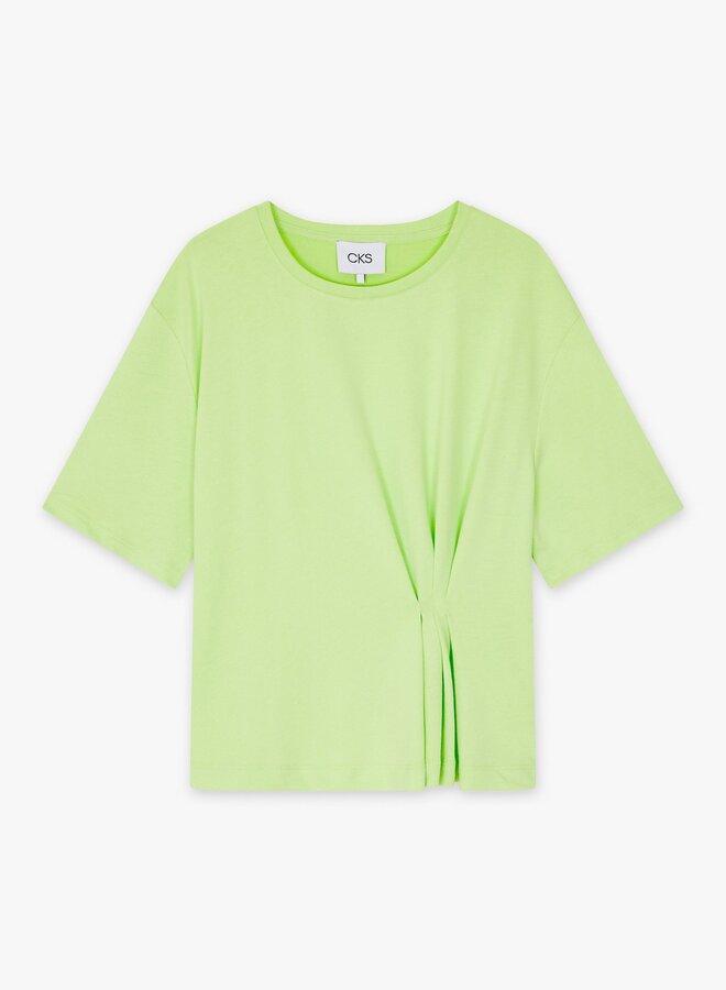 CKS - Twist t-shirt groen